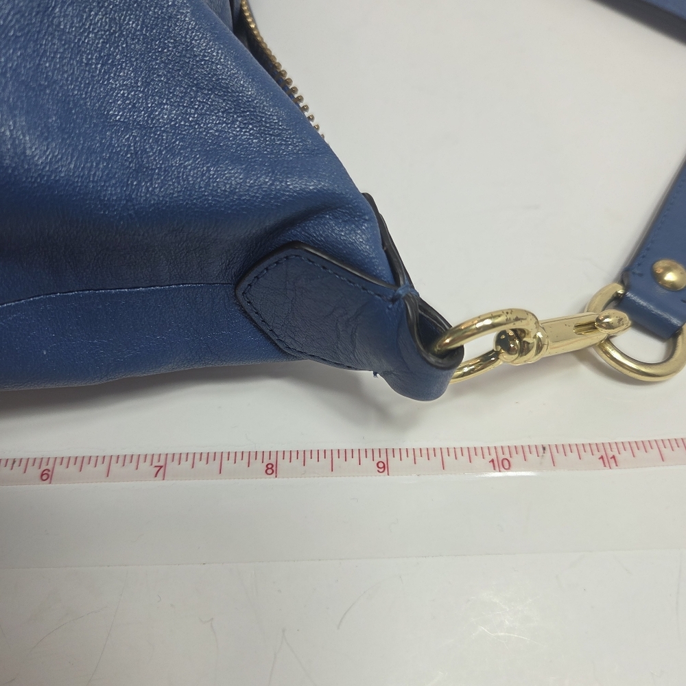coach ashley leather satchel 2way carry f 19247 gold tone hardware euc - Picture 12 of 14